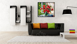 Фотокартины на холстах 40х30см «Цветы мак» — фото 1