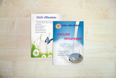 Каталог продукции формата А5 «ОАО Молоко» 2015 г. — фото