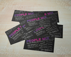 Визитка «PEOPLE MIX» — фото 2