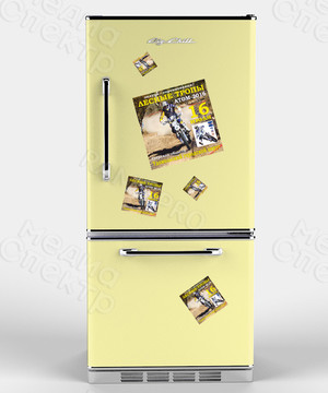 Магнит акриловый 65х65см «Лесные тропы Атом 2016» — фото 1