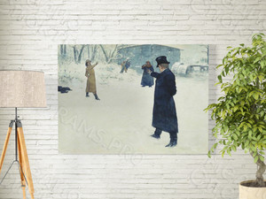 Фотокартина на холсте 80х60см «Дуэль» — фото 2