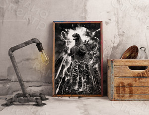 Фотокартина на холсте 60х80см «Годзилла» — фото 2