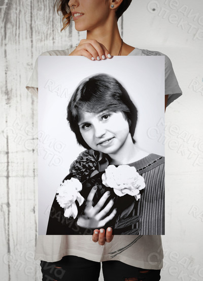 Фотокартина на холсте 30х40см «Татьяна» — фото