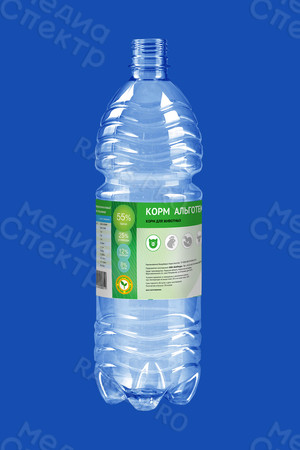 Этикетки 5 видов на тару 1 литр «Корм КРС» — фото 1