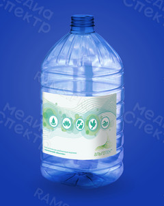 Наклейки-этикетки на тару 5 литров «Альголизант» — фото