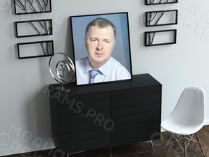 Фотокартина на холсте в багете 40х50см «Фото из журнала» — фото 2