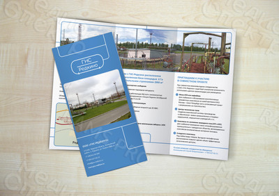 Буклет А4 2 фальца «ГНС-Редкино» — фото