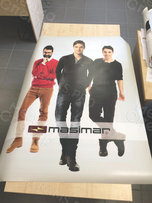 Наклейка с матовой ламинацией 0.85х1.0м «masimar» — фото 1