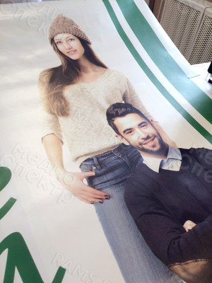 Наклейка с матовой ламинацией 1х2м «Эдельвейс» — фото 4