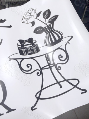 Наклейка-вывеска 1,75х0,85м SWEET HOME DECOR — фото 3