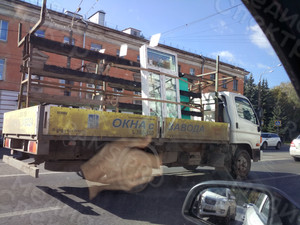 Щиты из композита на борта грузовика ISUZU «Окна Люкс» — фото 2