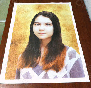 Холст 40х60см «Девочка» — фото 1