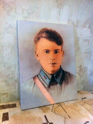 Фотокартина на холсте 30х40см «Боец» — фото 3