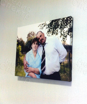 Фотокартина на холсте 40х30см «Родители» — фото 1
