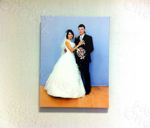 Фотокартина на холсте 60х80см «Жених и невеста» — фото 2