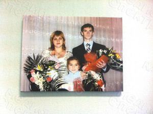Фотокартина на холсте 40х30см «Наша семья» — фото 2