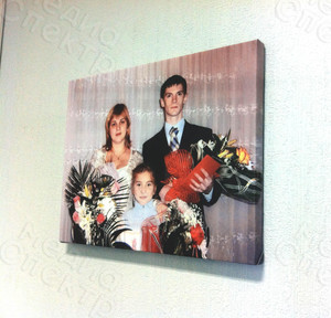 Фотокартина на холсте 40х30см «Наша семья» — фото 1