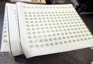 Наклейки/этикетки круг 6см «Барская усадьба» — фото 2