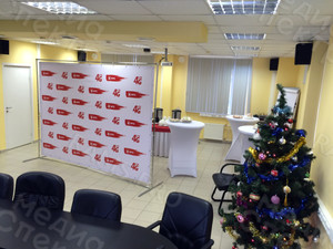 Press wall 3х2.2м «MTS 4G» — фото 1