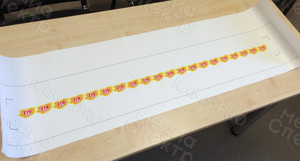 Наклейки-ценники фигурные «219 руб.» — фото 2