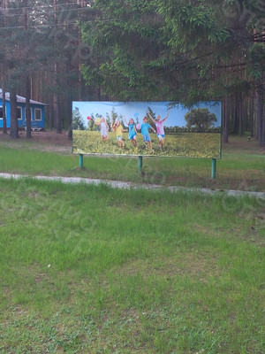 Баннер 3.5х1.2м «Дети в поле» — фото 1