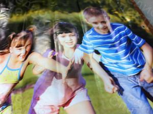 Баннер 1.4х1.5м «Дети с мячом» — фото 1