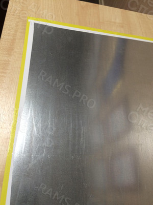 Табличка из оцинковки 1х0.4м «Проезд не загораживать! Работает эвакуатор!» — фото 5