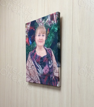 Портрет на холсте 30х40см «Татьяна 55 лет» — фото 3