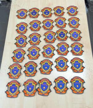 Шеврон 90х100мм с вышивкой логотипа «ГАЗОСПАС» — фото 4