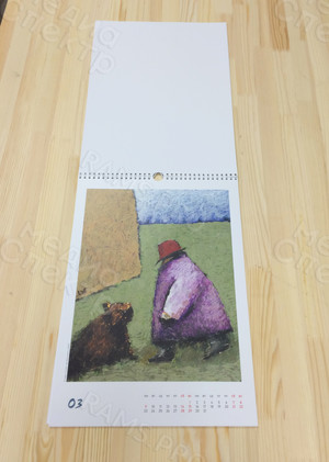 Календарь А3 настенный перекидной «Дмитрий Глуговский» на 2020г. — фото 4