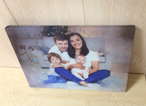 Фотокартина 40х30см на подрамнике «Семья Анны» — фото 4