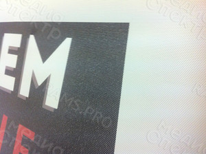 Наклейка из перфорированной пленки на автостекло «КРУТЫЕ САЙТЫ» — фото 3