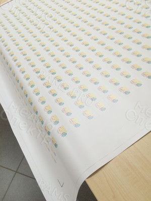 Наклейки 40х40мм на стаканчики для кафе «Why Fresh» — фото 4