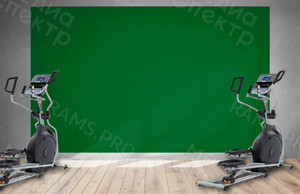 Баннер 4х2.5м для фитнес клуба — фото 1