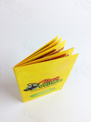 Буклет А6-инструкция к муравьиной ферме бренда «АнтВилл» — фото 2