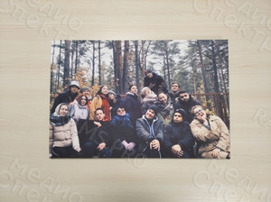 Фотокартина на холсте 60х40см «Прогулка в сосновом лесу» — фото 3