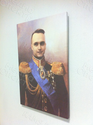 Фотокартина-монтаж на холсте 40х60см «Генерал Владислав» — фото 2