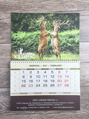 Календарь А4 настенный квартальный 2021 — фото 8