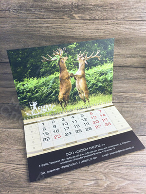 Календарь А4 настенный квартальный 2021 — фото 7