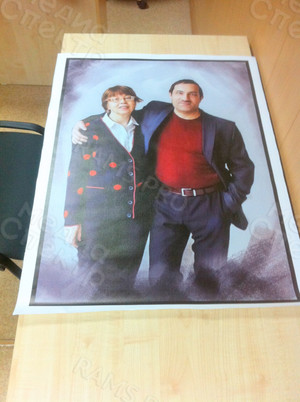 Фотокартина на холсте 50х70см «Семья» — фото 1