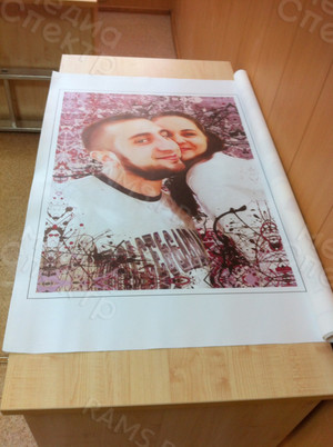 Фотокартина в стиле дрим-арт на холсте 50х70см — фото 1