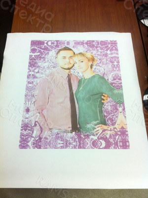 Фотокартина в стиле дрим-арт на холсте 40х50см «Пара» — фото 1