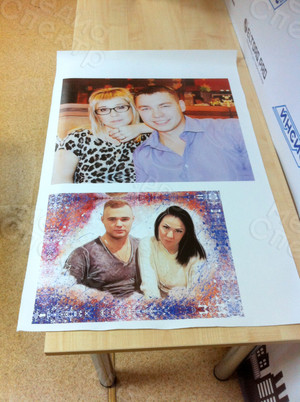 Фотокартина в стиле дрим-арт на холсте 40х30см — фото 1