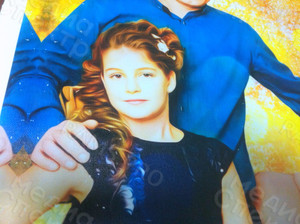 Фотокартина в стиле дрим-арт на холсте 50х70см «Семья» — фото 3