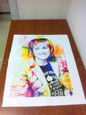 Фотокартина в стиле поп-арт на холсте 40х60см — фото 1