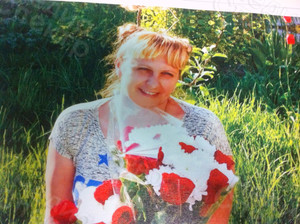 Фотокартина на холсте 60х40см «Девушка с цветами» — фото 2