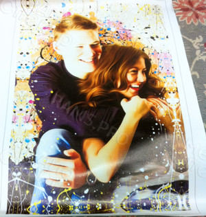 Фотокартина на холсте 40х60см «Счастливые влюбленные» — фото 1