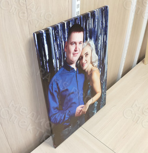 Фотокартина на холсте с подрамником 50х70см «Семья» — фото 1