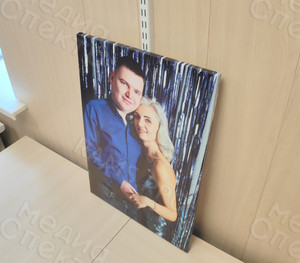 Фотокартина на холсте с подрамником 50х70см «Семья» — фото 4