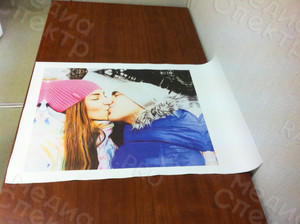 Фотокартина на холсте 50х40см «Поцелуй» — фото 1